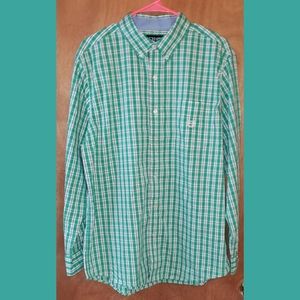 NWT Mens Long-Sleeve Chaps Button Down Size: L